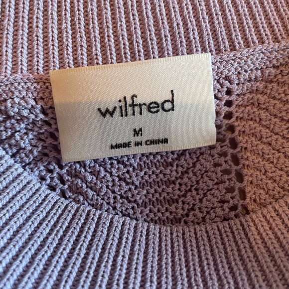 Aritzia Wilfred Lilac Top - Picture 4 of 5